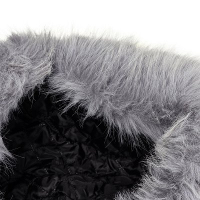Pälsmössa - Gårda Tortel Faux Fur Trapper Hat (ljusblå)