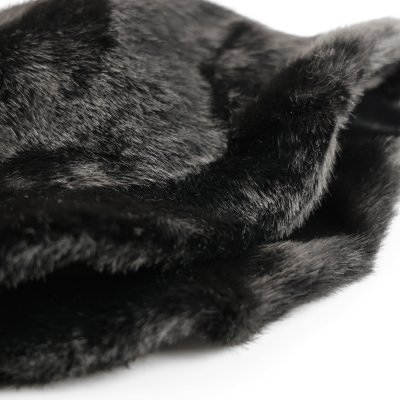 Pälsmössa - Gårda Valea Faux Fur Hat (svart)