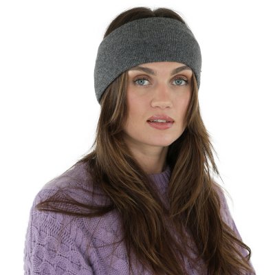 Pannband - Gårda Crans-Montana Wool Mix Headband (grå)