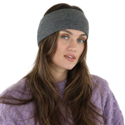 Pannband - Gårda Crans-Montana Wool Mix Headband (grå)