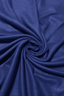 Halsdukar - Gårda Soft Tassel Scarf (Royal Blue)