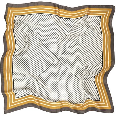 Scarf - Gårda Bayonne Satin Scarf (brun)