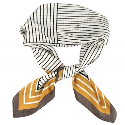 Scarf - Gårda Bayonne Satin Scarf (brun)