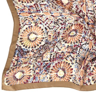 Scarf - Gårda Bizerte Satin Scarf (beige/multi)