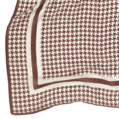 Scarf - Gårda Limoux Satin Scarf (brun)