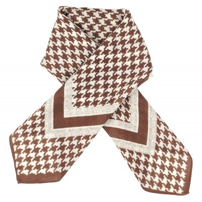 Scarf - Gårda Limoux Satin Scarf (brun)