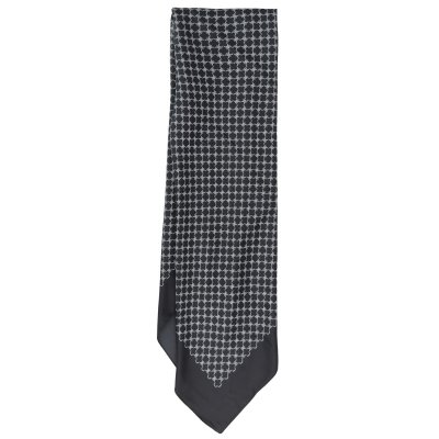 Scarf - Gårda Lourdes Satin Scarf (svart)