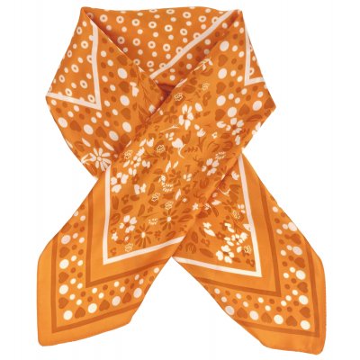 Scarf - Gårda Comino Satin Scarf (orange)