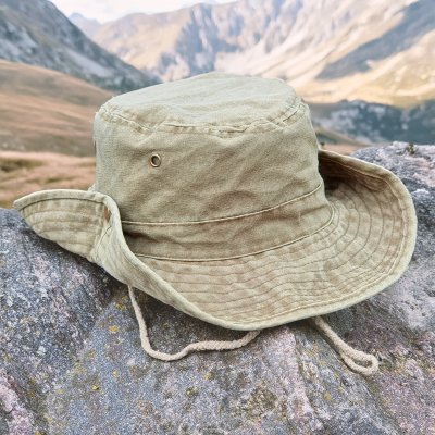 Hattar - Gårda Ryder Bucket Hat (greige)