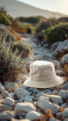 Hattar - Gårda Sawyer Bucket Hat (offwhite)