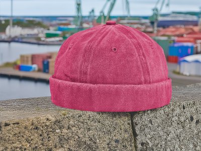 Mössor - Gårda Rossville Docker Beanie (rosa)