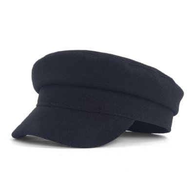 Vegamössa / Skepparmössa - Gårda Chilton Fiddler Cap (svart)