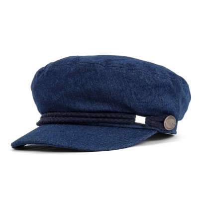 Vegamössa / Skepparmössa - Gårda Garnham Children's Fiddler Cap (blå)