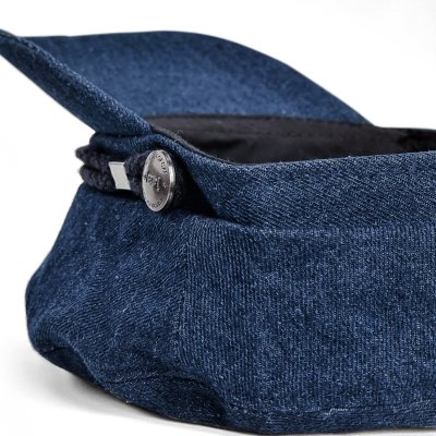 Vegamössa / Skepparmössa - Gårda Garnham Children's Fiddler Cap (blå)