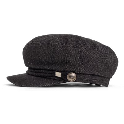 Vegamössa / Skepparmössa - Gårda Garnham Children's Fiddler Cap (svart)