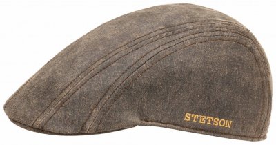 Gubbkeps / Flat cap - Stetson Madison Old Cap Winter Earflap (brun)