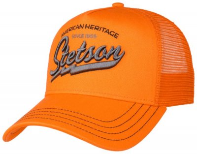 Keps - Stetson Trucker Cap American Heritage Classic (orange)