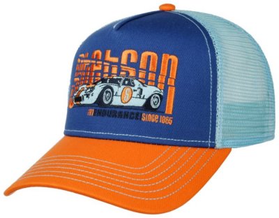 Keps - Stetson Trucker Cap Endurance (blå/orange)