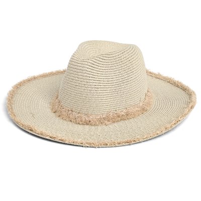 Stråhatt - Gårda Alicante Fedora (beige)
