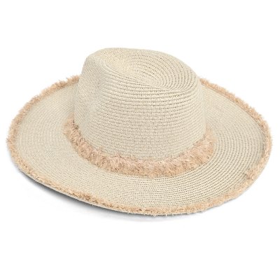 Stråhatt - Gårda Alicante Fedora (beige)