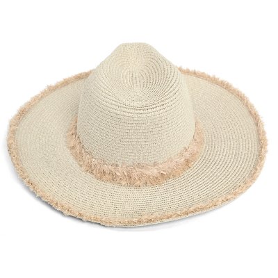 Stråhatt - Gårda Alicante Fedora (beige)