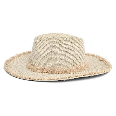 Stråhatt - Gårda Alicante Fedora (beige)