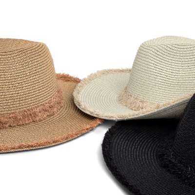 Stråhatt - Gårda Alicante Fedora (khaki)