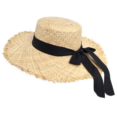 Stråhatt - Gårda Cadiz Sun Hat (natur/svart)