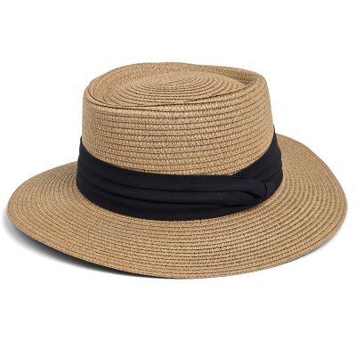 Stråhatt - Gårda Corfu Gambler (khaki/svart)