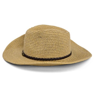 Stråhatt - Gårda Faro Western Hat (khaki)