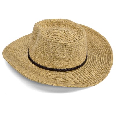 Stråhatt - Gårda Faro Western Hat (khaki)