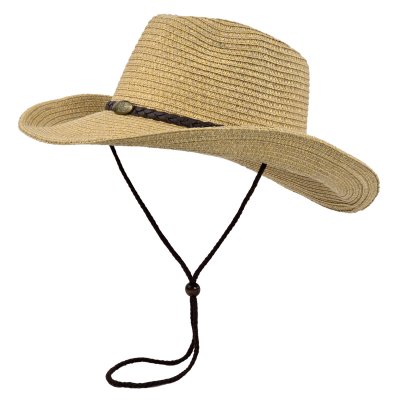 Stråhatt - Gårda Faro Western Hat (khaki)