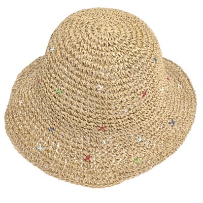 Stråhatt - Gårda Florence Bucket hat (natur)
