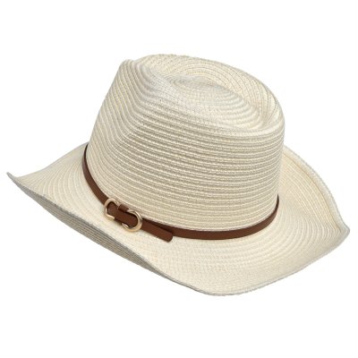 Stråhatt - Gårda Kos Western Hat (beige)