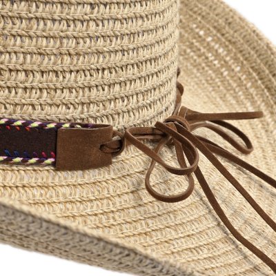 Stråhatt - Gårda Marseille Western Hat (beige)
