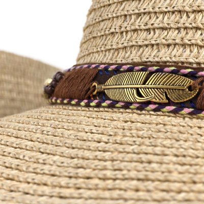 Stråhatt - Gårda Marseille Western Hat (beige)