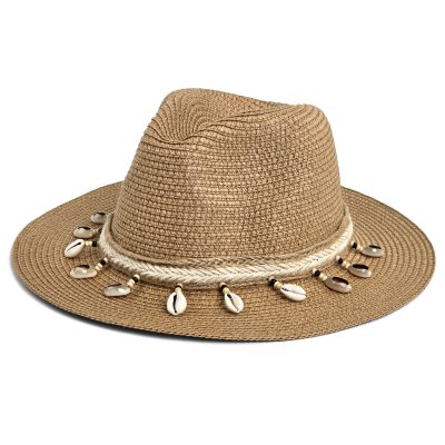 Stråhatt - Gårda Nerja Fedora (khaki)