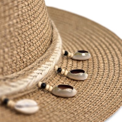 Stråhatt - Gårda Nerja Fedora (khaki)