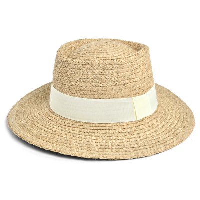 Stråhatt - Gårda Palma Gambler (natur/beige)