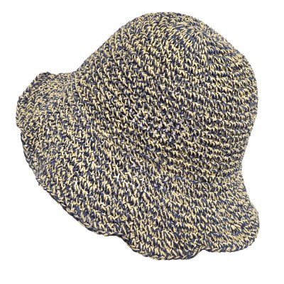 Stråhatt - Gårda Portofino Bucket hat (blå)