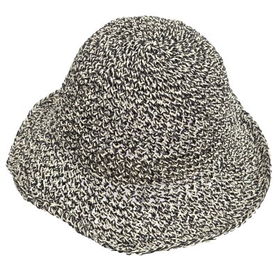 Stråhatt - Gårda Portofino Bucket hat (svart)