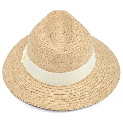 Stråhatt - Gårda Positano Fedora (natur/beige)