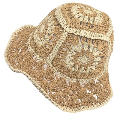 Stråhatt - Gårda Rhodes Bucket hat (khaki)