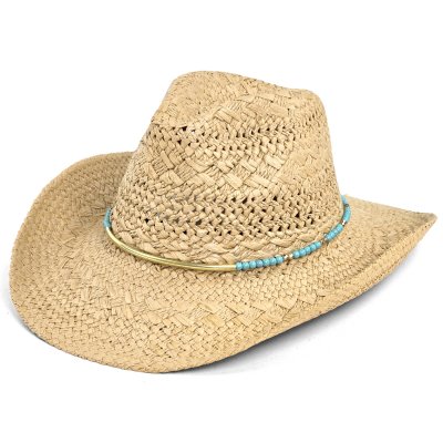 Stråhatt - Gårda Santorini Western Hat (natur)