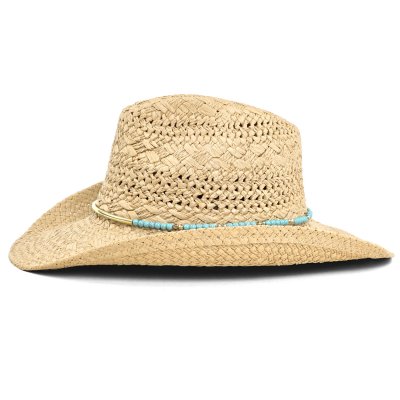 Stråhatt - Gårda Santorini Western Hat (natur)