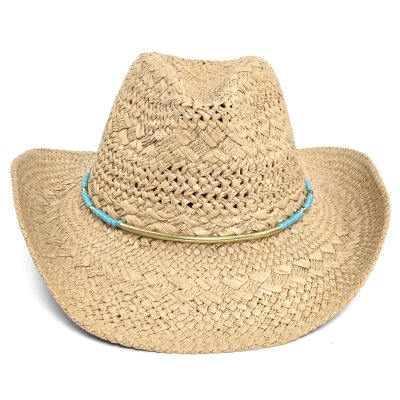 Stråhatt - Gårda Santorini Western Hat (natur)