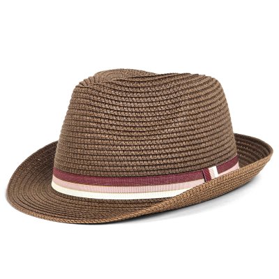 Stråhatt - Gårda Seville Trilby (brun)