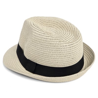 Stråhatt - Gårda Seville Trilby (beige)