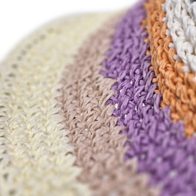 Stråhatt - Gårda Sorrento Bucket hat (ljus multi)