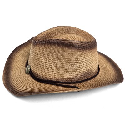 Stråhatt - Gårda Taranto Western Hat (khaki)